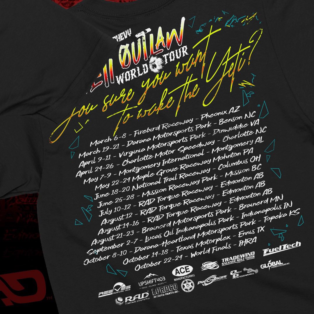 **NEW** WORLD TOUR 26' TEE